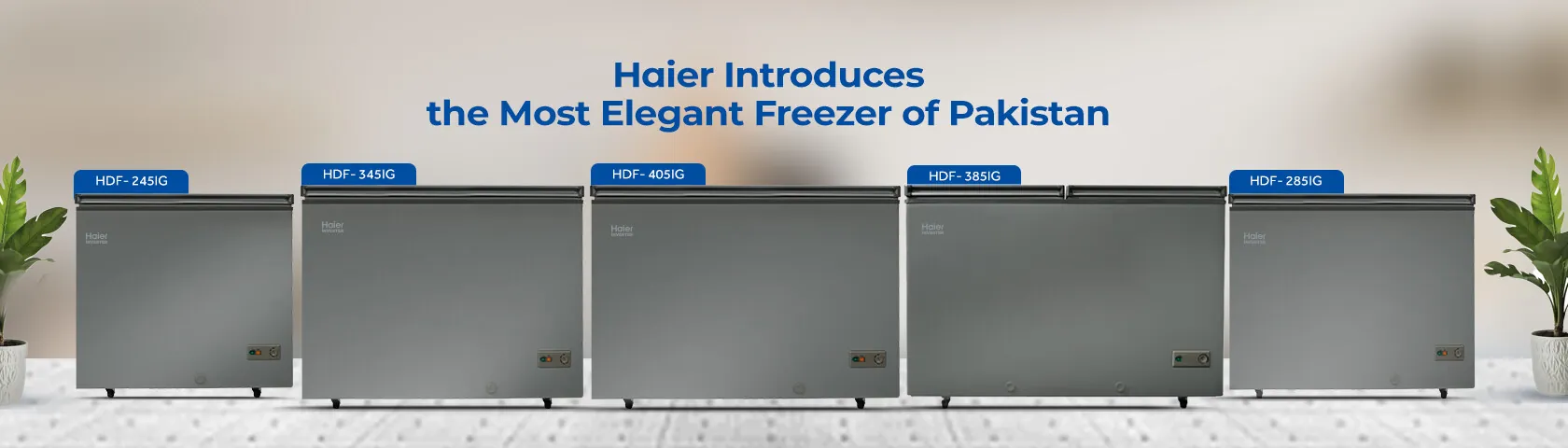 Haier Inverter Deep Freezers